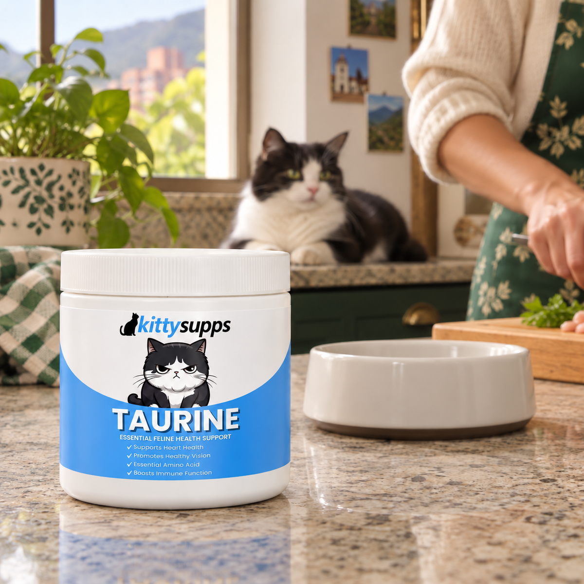 Taurina para Gatos KittySupps