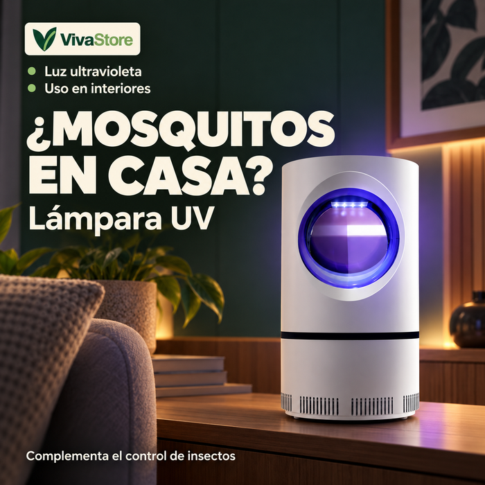 Lámpara UV Mata Mosquitos y Zancudos