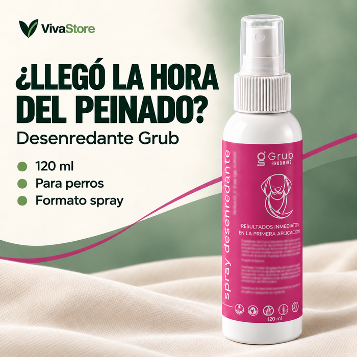 Spray Desenredante Grub para Perros — 120 ml